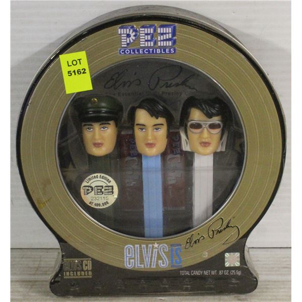 PEZ COLLECTIBLES ELVIS'S ELVIS CD INCLUDED