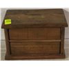 Image 1 : MINIATURE WOODEN 2 SHELVE DRESSER