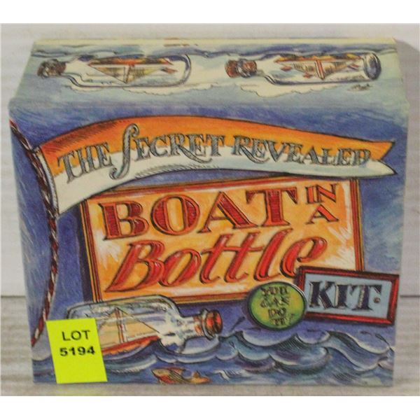 BOAT IN A BOTTLE KIT