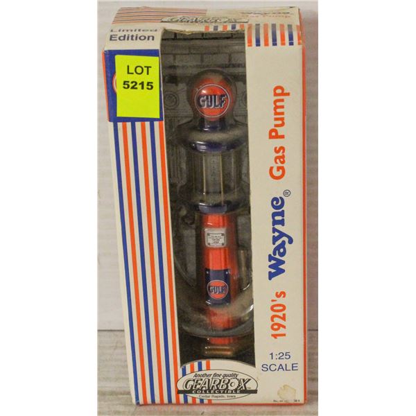 1920'S GULF GAS PUMP 1:25 SCALE