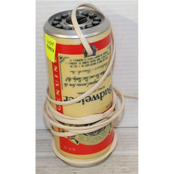 VINTAGE BUDWEISER BEER CAN PHONE