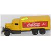 CAST IRON COCA COLA DELIVERY TRUCK