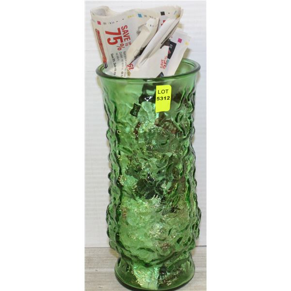 GREEN VASE