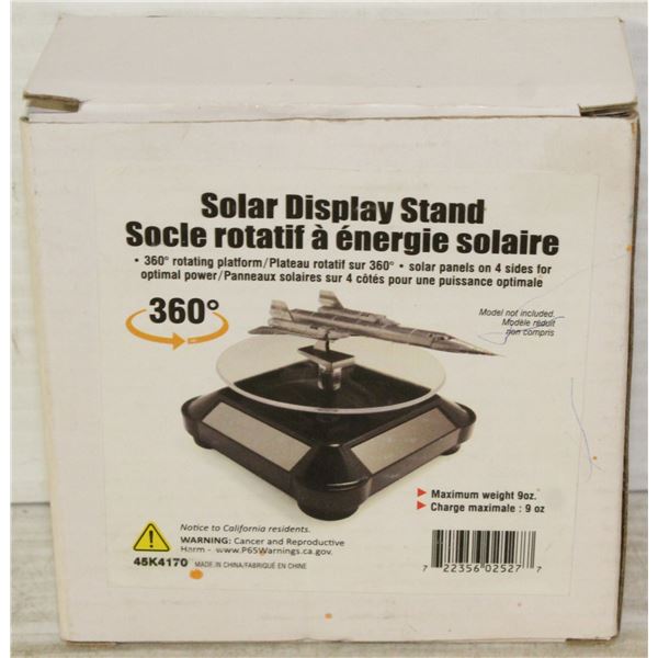 SOLAR DISPLAY STAND 360