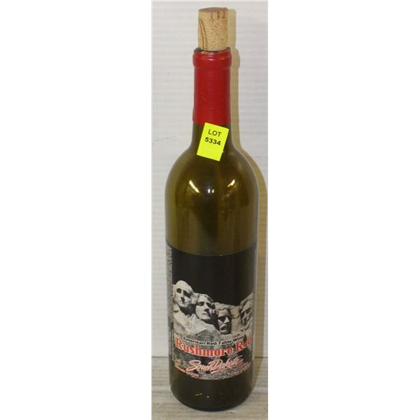 RUSHMORE RED WINE EMPTY BOTTLE
