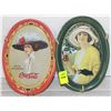 Image 1 : 2 COCA COLA COLLECTIBLE MINIATURE PLATES
