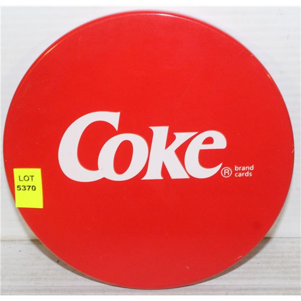 COCA COLA CIRCLE SIGN