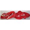 2 SMALL COCA COLA DUFFEL BAGS