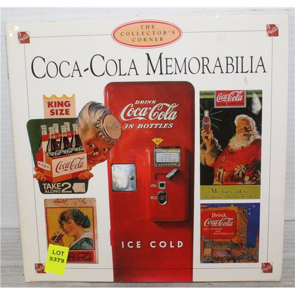 COCA COLA MEMORABILIA BOOK