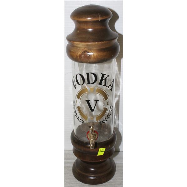VINTAGE VODKA BOTTLE TAP