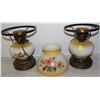 Image 1 : 2 ANTIQUE LAMPS 1 WITHOUT COVER
