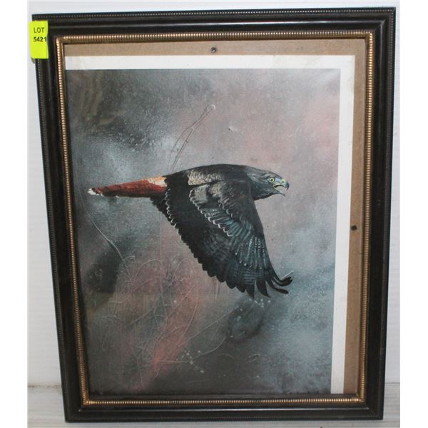 FLYING CROW PAINTING