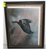 FLYING CROW PAINTING