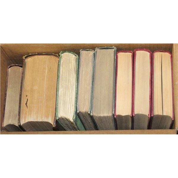 BOX OF ASSORTED BOOKS