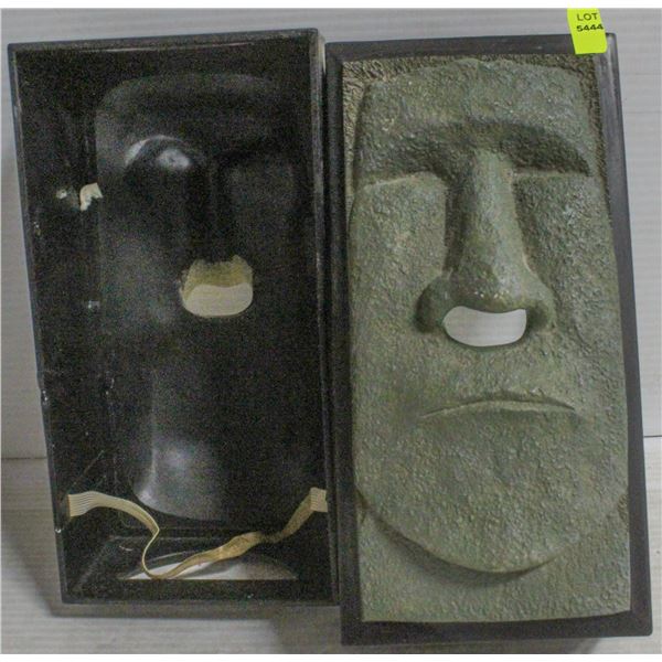 2 EASTER ISLAND HEAD COVERS