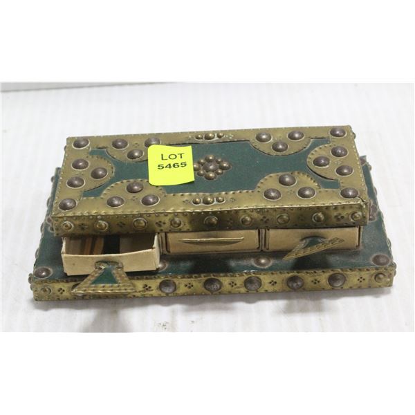 ANTIQUE MATCHBOX HOLDER