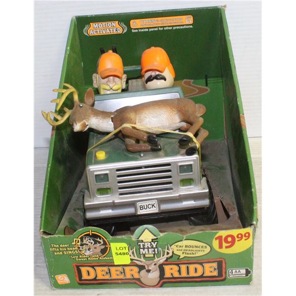 DEER RIDE TOY CAR