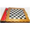 WOODEN CHESS BOARD WITH PIECES