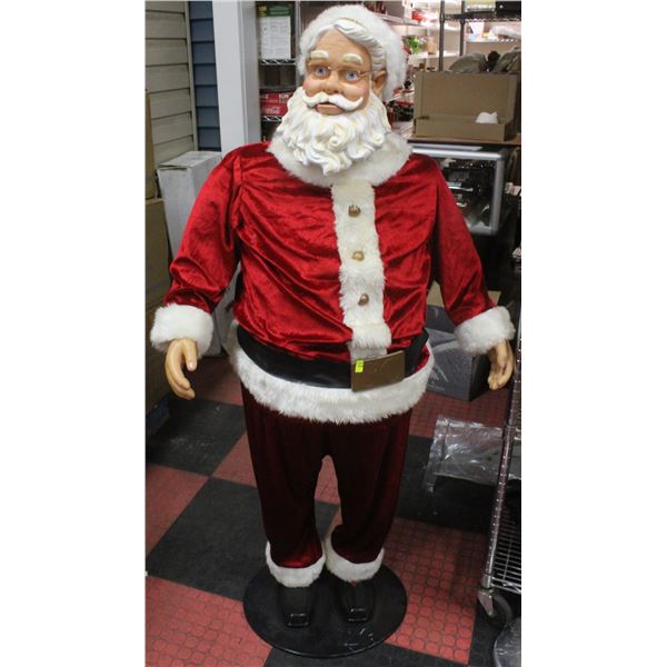 4 FOOT ANIMATED SANTA ORNAMENT