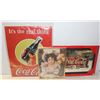Image 1 : LOT OF 3 COCA COLA COLLECTIBLES INCLUDES MIRRORED