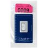 Image 1 : 5 Gram .9995 Platinum PAMP Suisse Bar