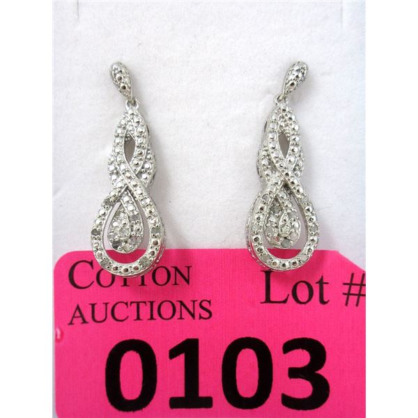 New 1/4 CTW Multi Diamond Earrings