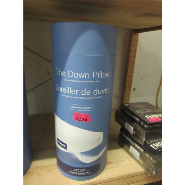 Casper Standard Low Loft "The Down Pillow"