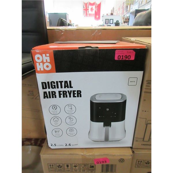 Oh Ho Digital Air Fryer- Model: VS-306LA