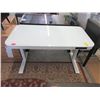 Image 1 : White AirLift Adjustable Height Desk