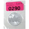 Image 1 : 1 Oz. .9999 Silver 2022 Canada Maple Leaf Coin