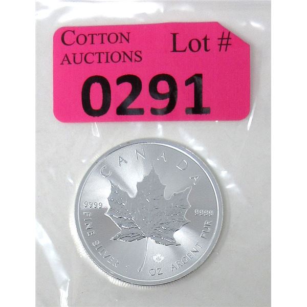 1 Oz. .9999 Silver 2022 Canada Maple Leaf Coin