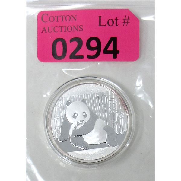 30 Gram .999 Silver 2015 10 Yuan Panda Coin