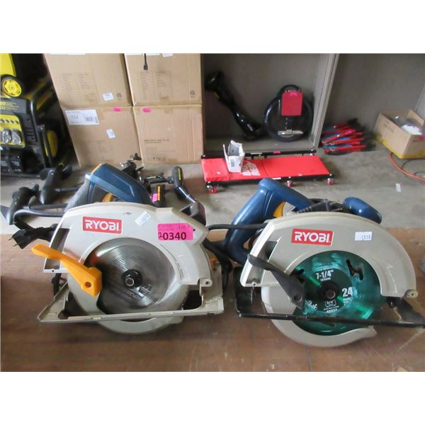 2 Ryobi Electric Circular Saws