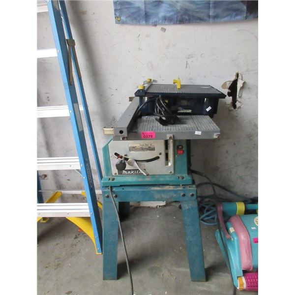 Master Craft Tile Saw & Makita Table Saw