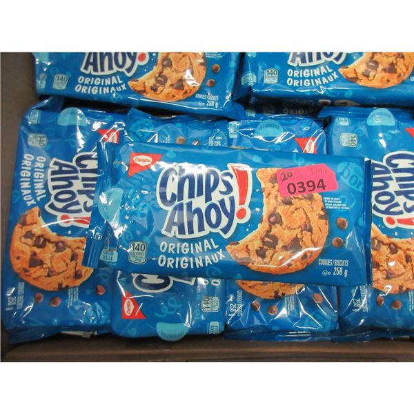 20 Packages of Christie Chips Ahoy Cookies