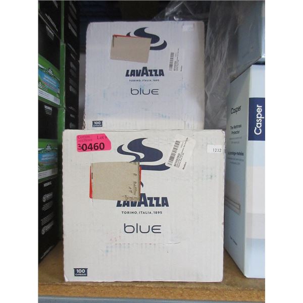 3 Boxes of 100 LavAzza Blue Coffee Pods