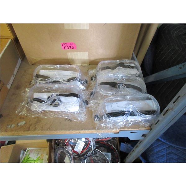 Box of 20+ Pairs of Clean Safety Goggles