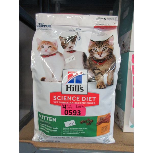 4 x 7 lb. Bags of Hills Dry Kitten Food