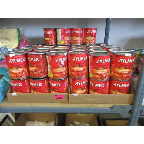 64 x 796ml Cans of Diced Tomatoes-BB: Sept 2019