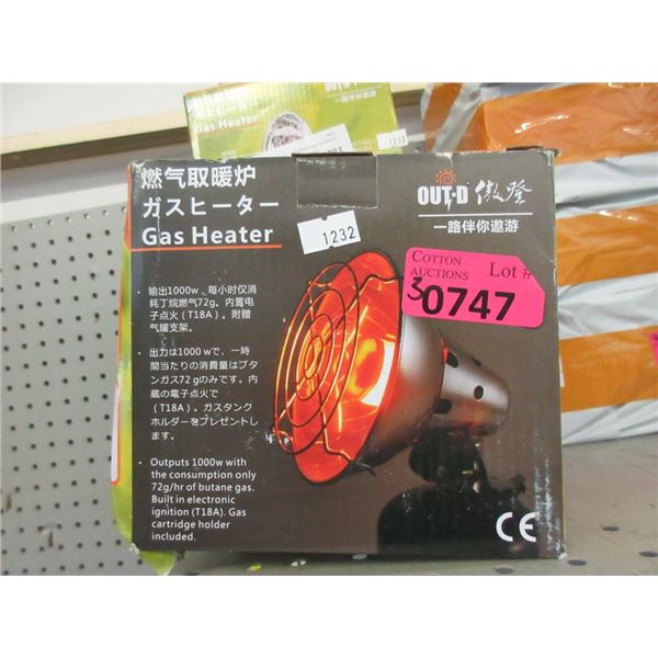 3 Out-D Butane Gas Heater