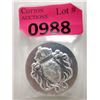 Image 1 : 100 G .999 Silver Scottsdale Lion Stackable Round