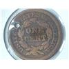 Image 2 : 1847 US Large Cent (Holed)