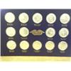 Image 1 : 56 Franklin Mint Official Signers Sterling Medals