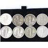 Image 2 : 8 Assorted Mercury Dimes