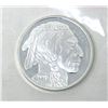 Image 2 : 1 Oz. .999 Silver Buffalo Decoder Back Round