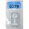 Image 1 : 1 Oz. .999+ Silver USA Mint Buffalo Bar