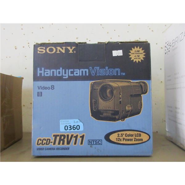 Sony Handycam Vison Camera