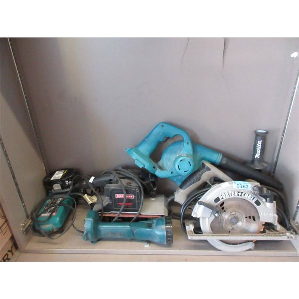 5 Piece Lot of Assorted Power Tools