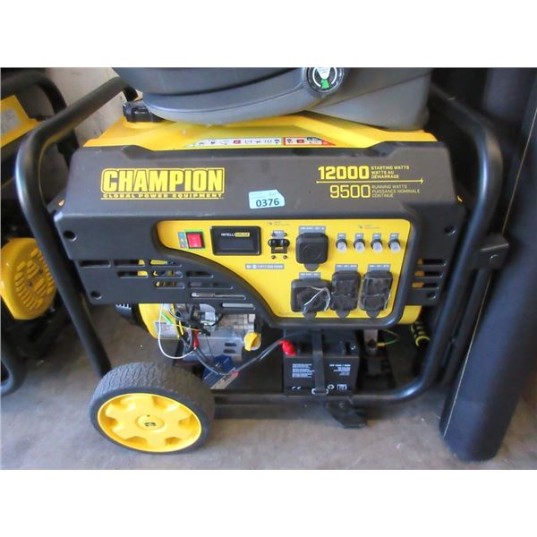 Champion 9500 Watt Gas Generator-Store Return