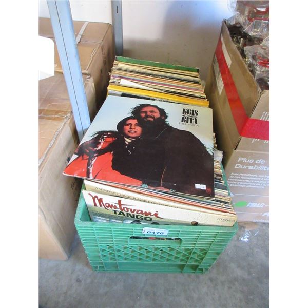 2 Totes of Assorted Vinyl LP Records